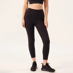 Girlfriend Collective Black Compressive Leggings with Pockets - M